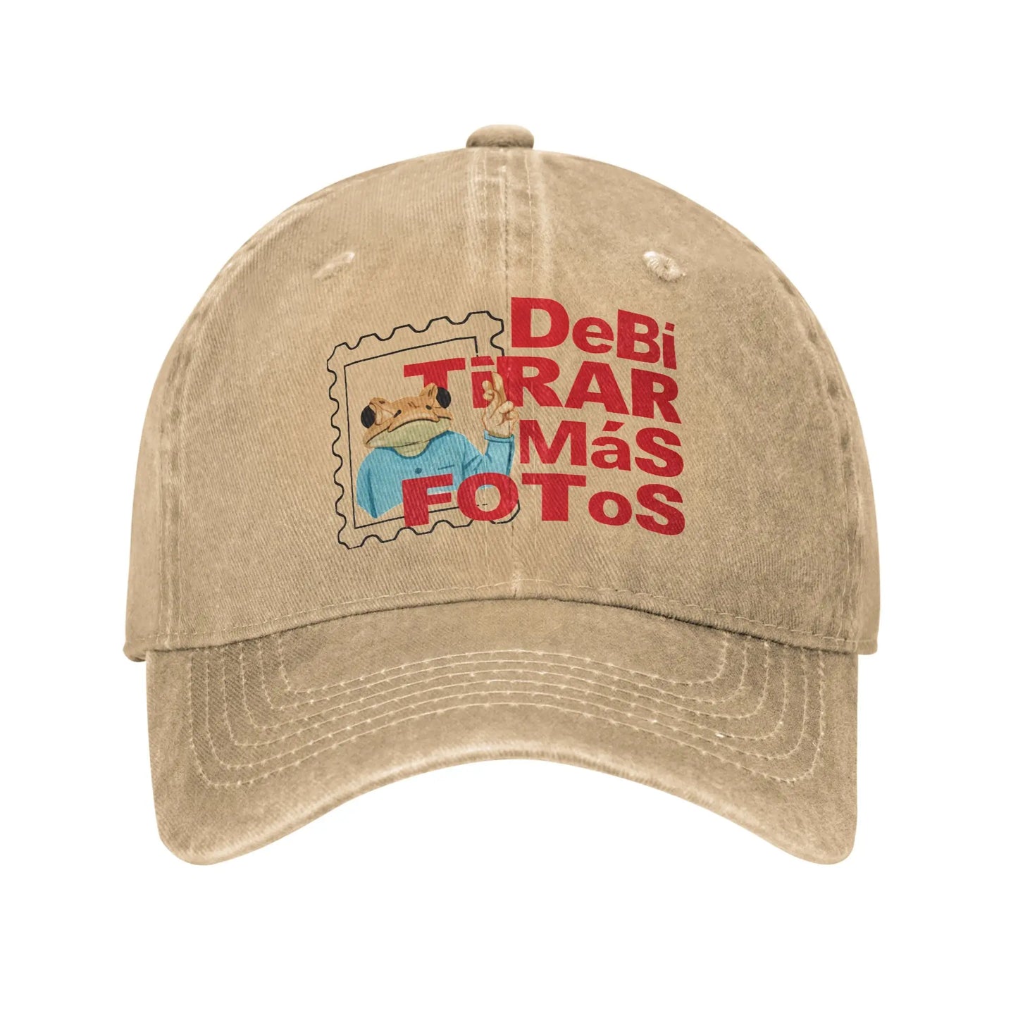 Bad Bunny Retro Hip Hop Breathable Adjustable Baseball Cap