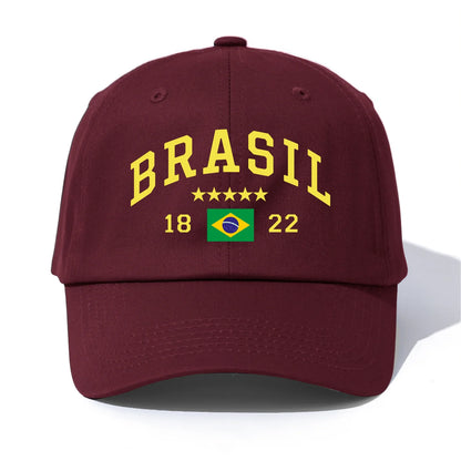 Brasil Print Baseball Cap