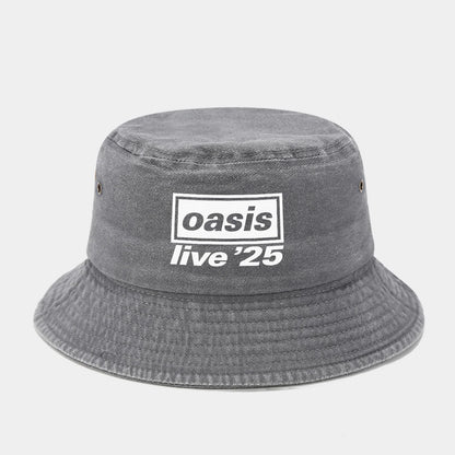 Printed Washed Retro Sunshade Fisherman Outdoor
