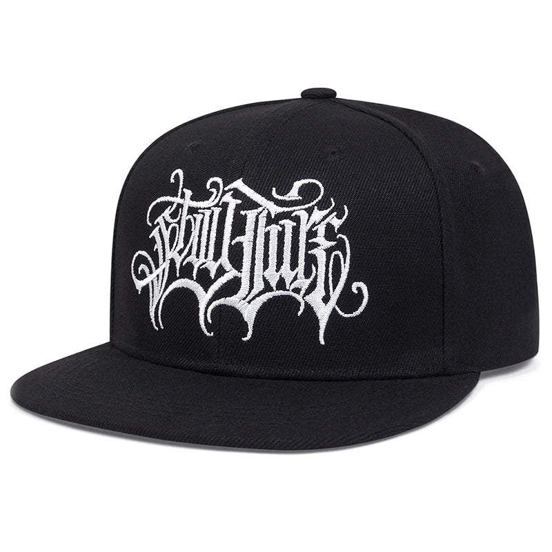Personalized Street Pop Flat Brim Hip Hop Cap Unisex
