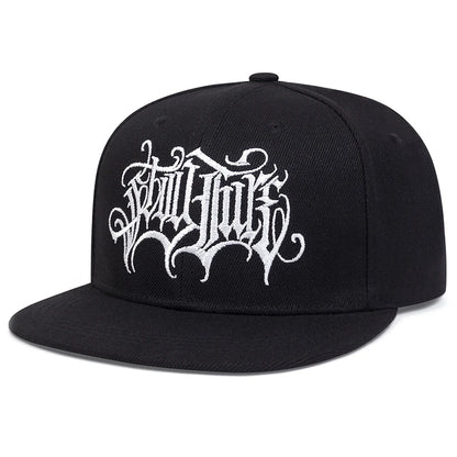 Personalized Street Pop Flat Brim Hip Hop Cap Unisex