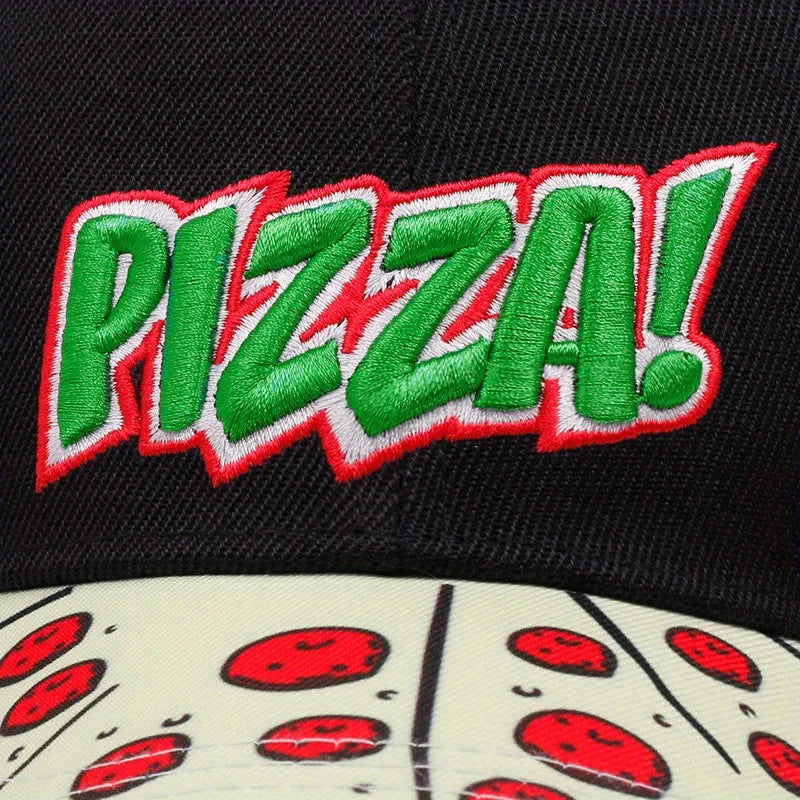 Fashion Cartoon Embroidery Bent Brim Baseball Cap