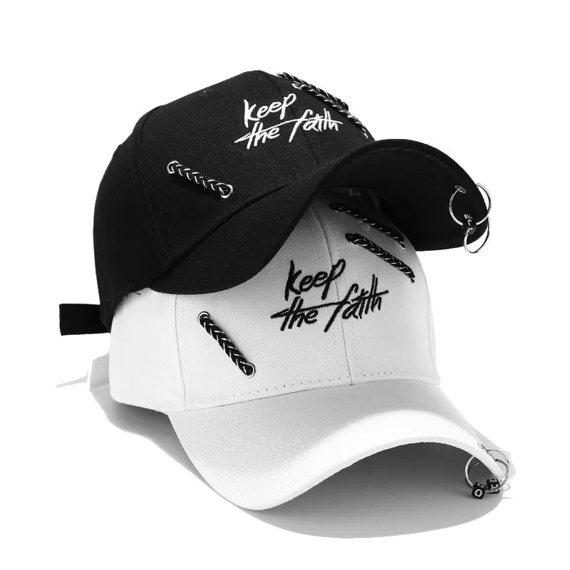 Keep The Faith Ring Chain Baseball Cap