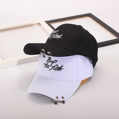 Keep The Faith Ring Chain Baseball Cap
