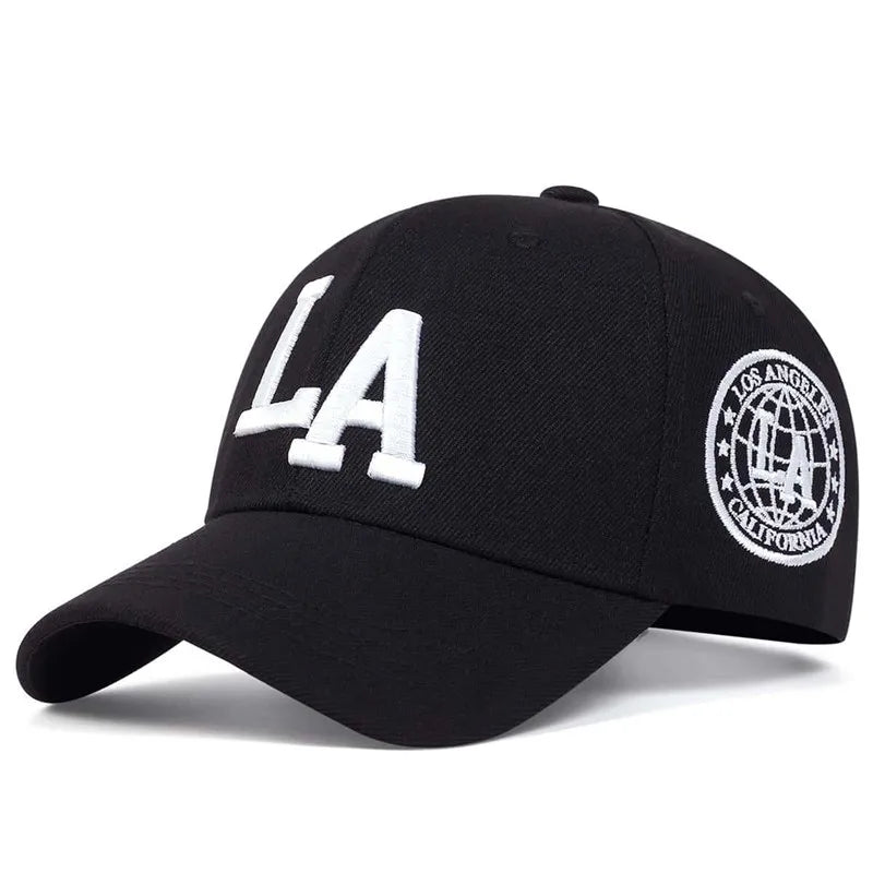 Unisex LA Embroidered Baseball Cap
