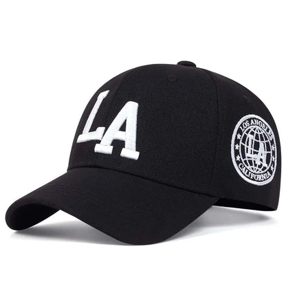 Unisex LA Embroidered Baseball Cap