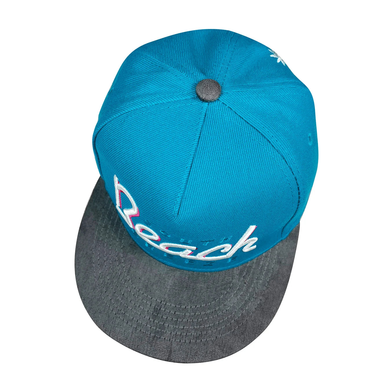 Unisex Letter Embroidery Flat Brim Hip Hop Baseball Cap