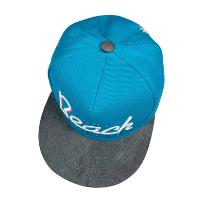 Unisex Letter Embroidery Flat Brim Hip Hop Baseball Cap