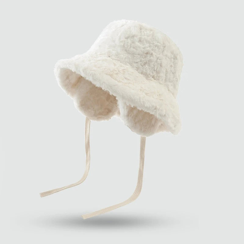 Removable Ear Flap Bucket Hat