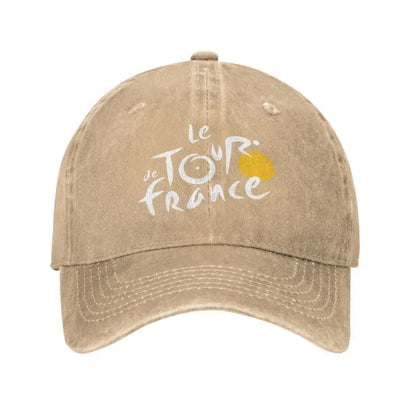 Tour De France Distressed Baseball Cap