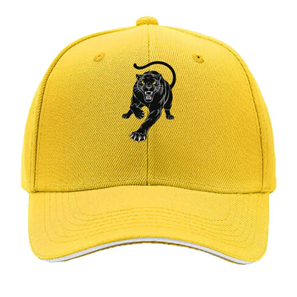 Black Panther Glowing Eyes Streetwear Snapback Baseball Cap
