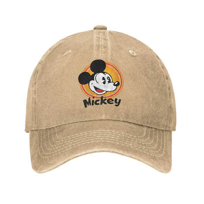 Mickey Mouse Cartoon Casual Hip Hop Baseball Cap