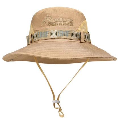 UV Protection Wide Brim Summer Bucket Hat