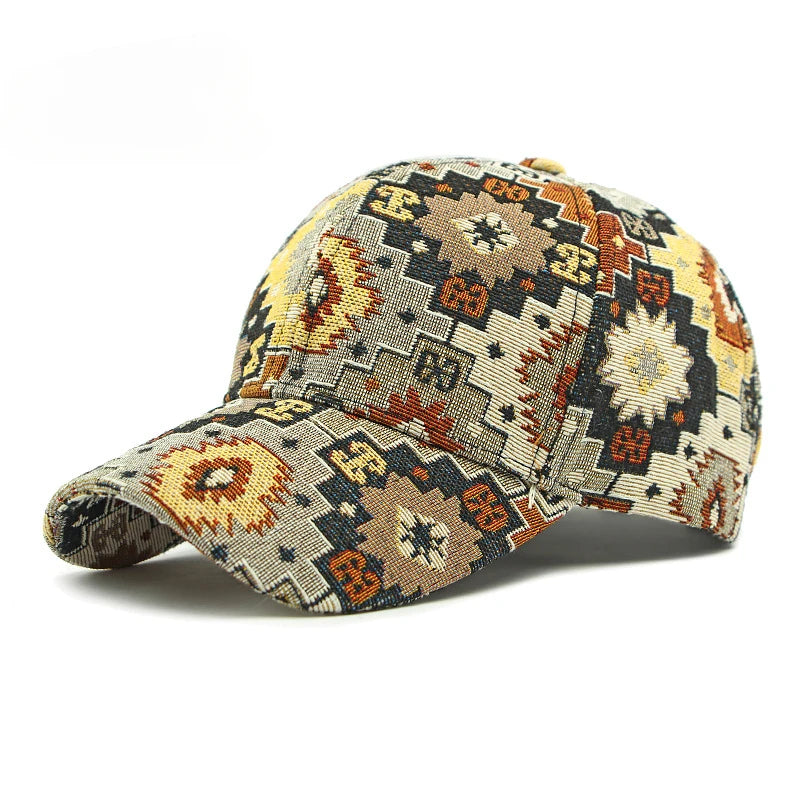 Retro Ethnic Hardtop Korean Fashion Baseball Cap