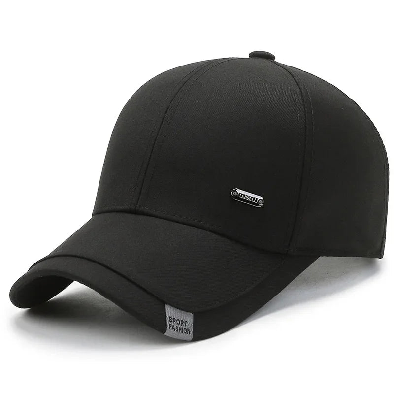 Men’s Large Head Cotton Baseball Cap