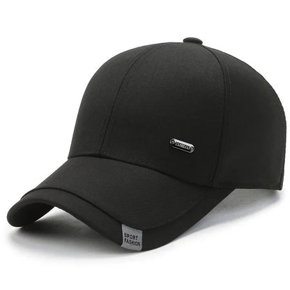 Men’s Large Head Cotton Baseball Cap