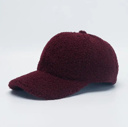 Winter Faux Fur Warm Baseball Cap