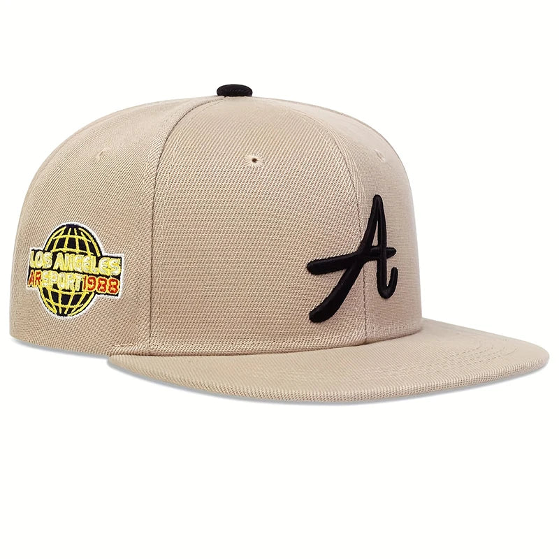 Unisex Gothic Letter Embroidery Hip-hop Hats