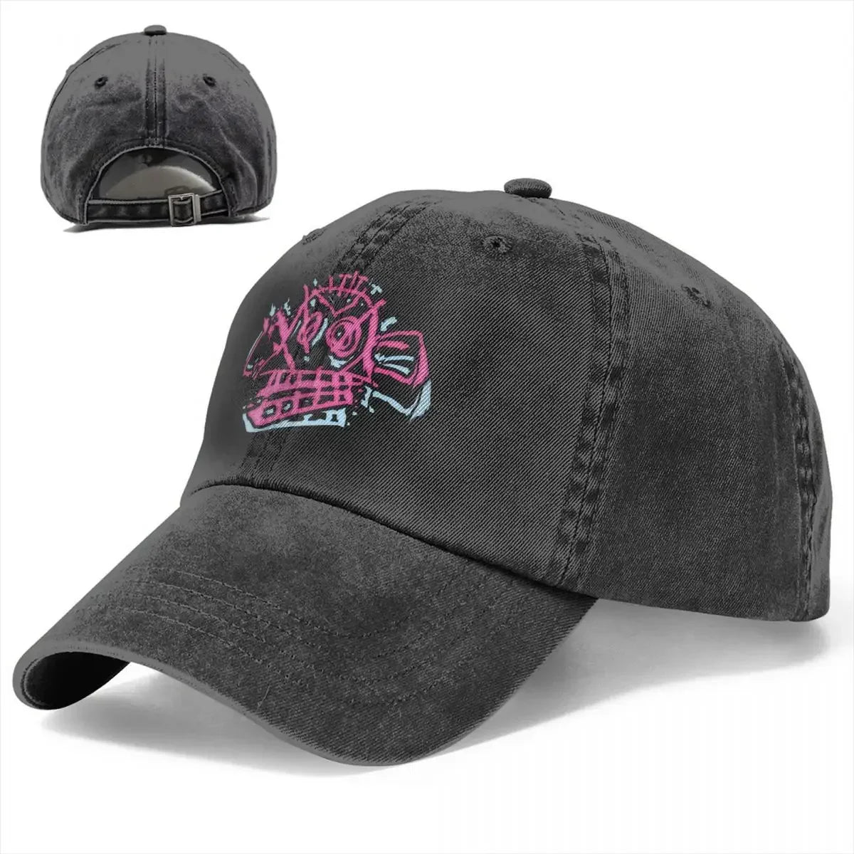 Monkey Bomb Arcane LOL Pure Color Baseball Cap