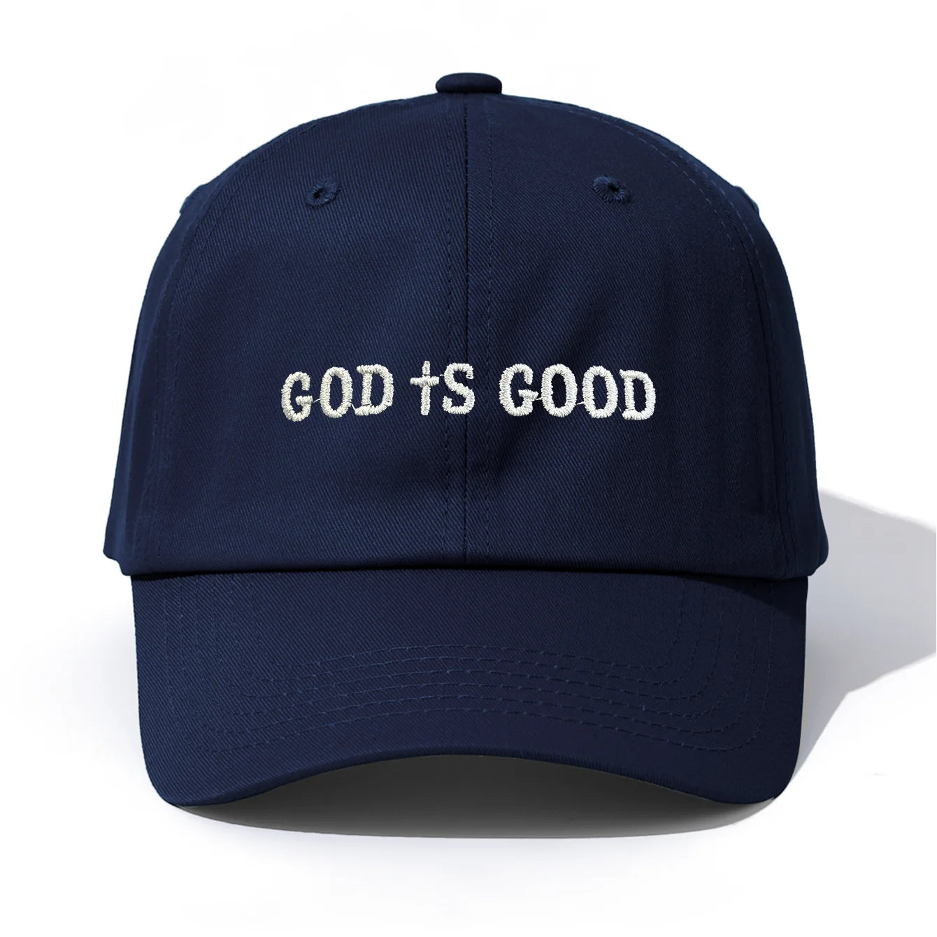 God Is Good Embroidery Dad Baseball Cap