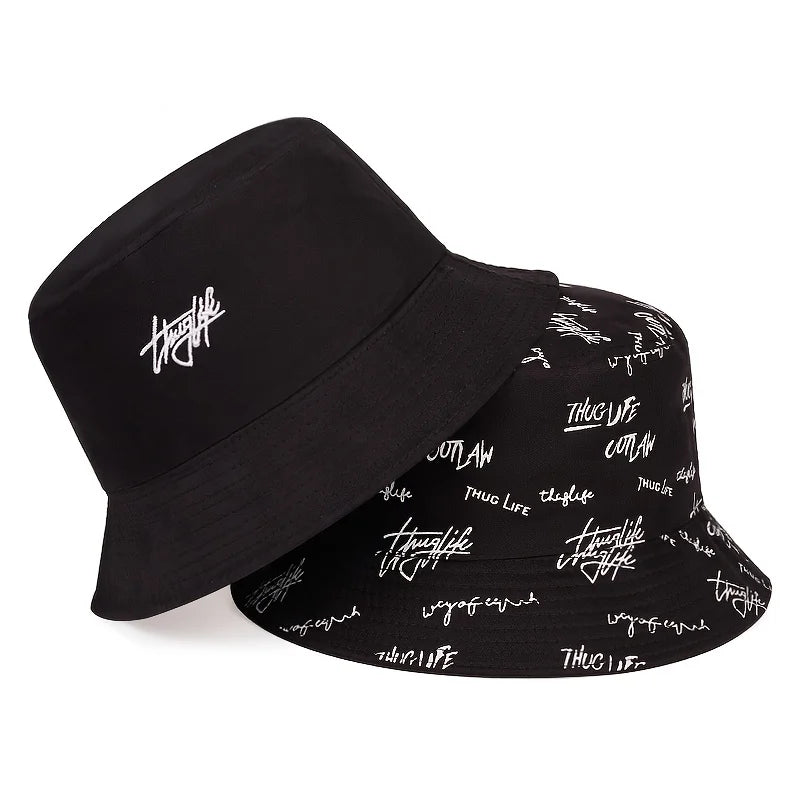 Reversible Printed Sunshade Bucket Hat