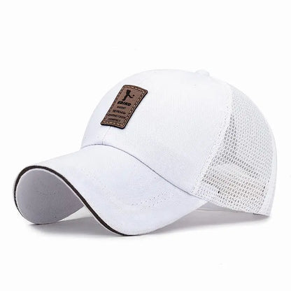 Unisex Cap Casual Plain Mesh Baseball Cap Adjustable Snapback Hats