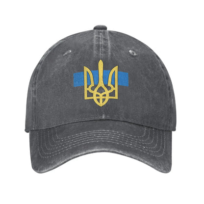 Ukraine Tryzub Casual Y2K Trucker Baseball Cap