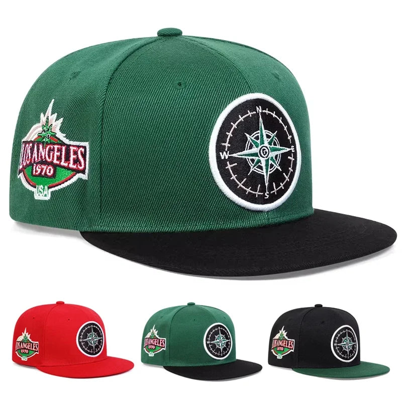 Los Angeles Embroidery Adjustable Snapback Cap