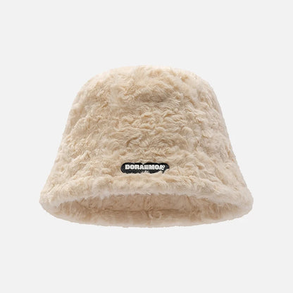 Warm Plush Furry Bucket Hat