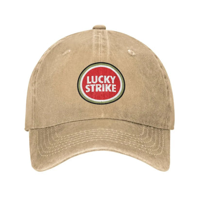 Lucky Strike Troye Sivan Washed Denim Cap