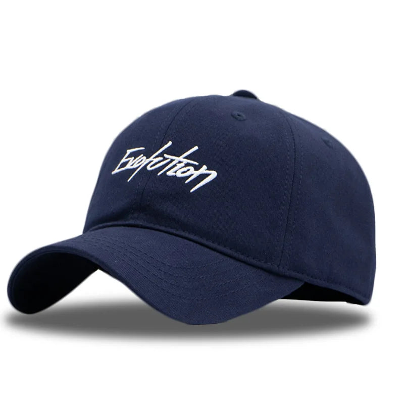 Large Size Curved Peak Baseball Cap