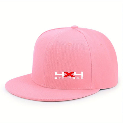 Unisex Adjustable Flat Brim Hip Hop Snapback Hat