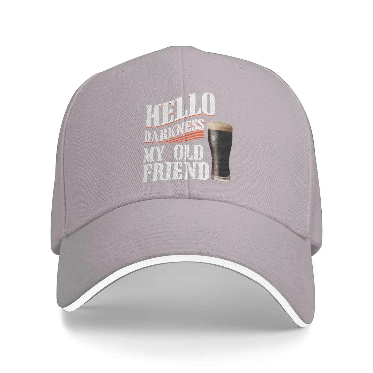 Hello Darkness My Old Friend Retro Baseball Cap