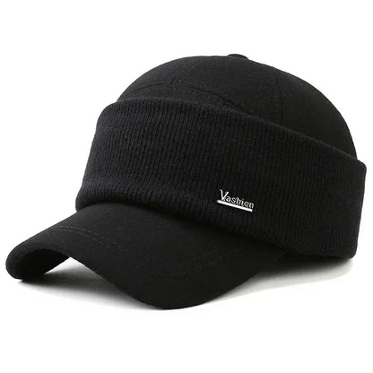 Warm Thick Earmuffs Winter Baseball Cap