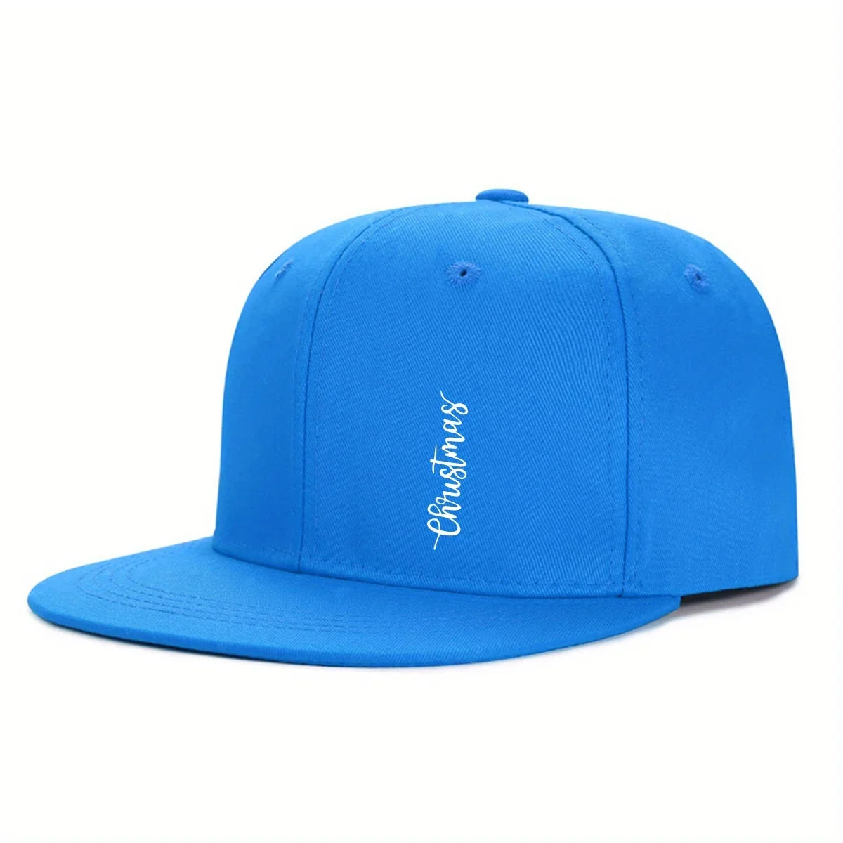 Unisex Printed Breathable Flat Brim Snapback Baseball Cap