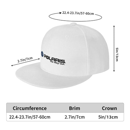 Polaris Logo Breathable Outdoor Snapback Cap