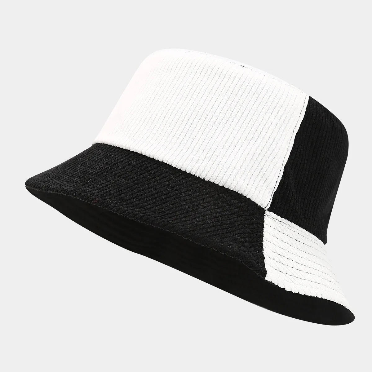 Two Tone Corduroy Bucket Hat