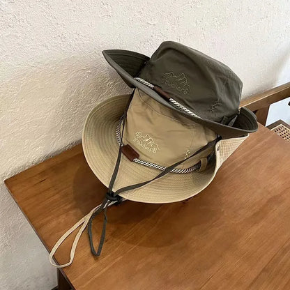 Summer Outdoor Breathable Camping Sun Protection Bucket Hat
