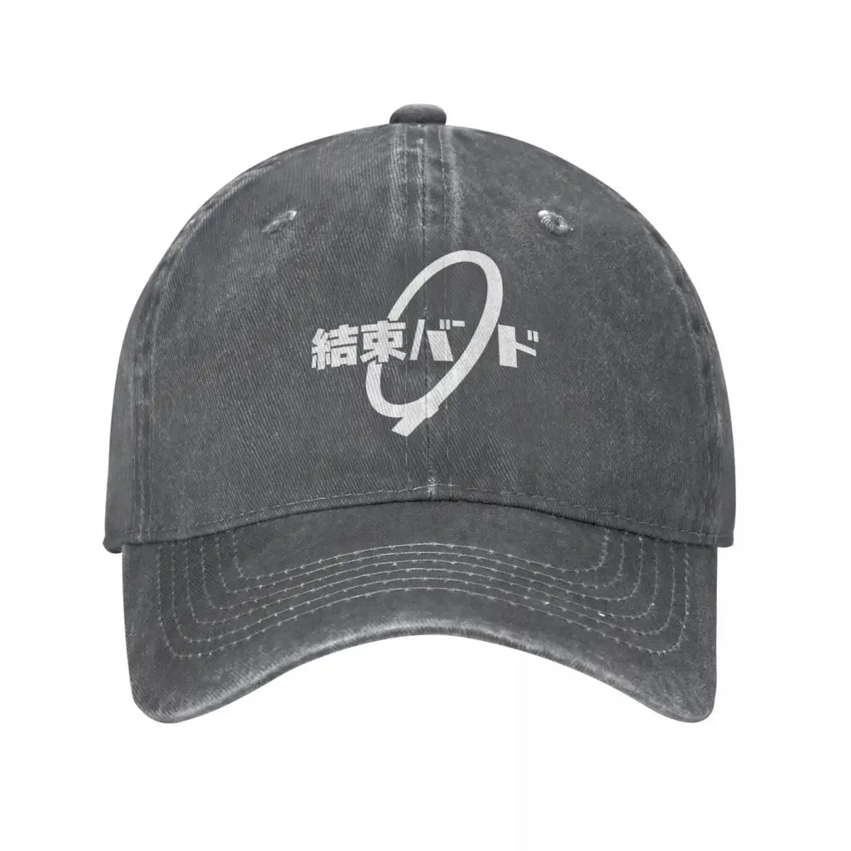 Bocchi The Rock Distressed Denim Baseball Cap