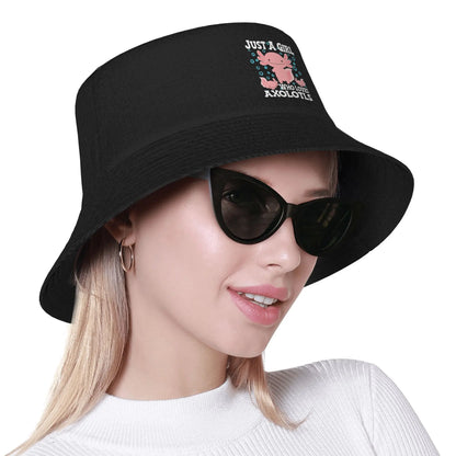 Axolotl Love Unisex Bucket Hat