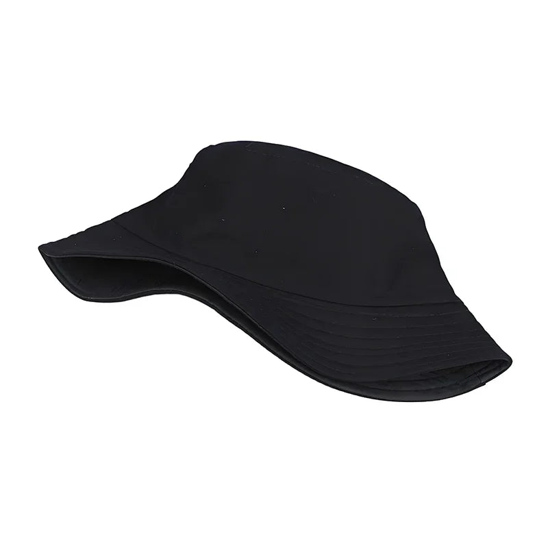 Unisex Red Skull Print Cotton Bucket Hat