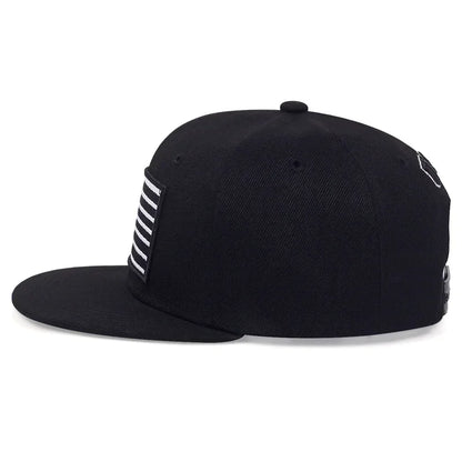 Unisex American Flag Embroidery Hip-hop Hats