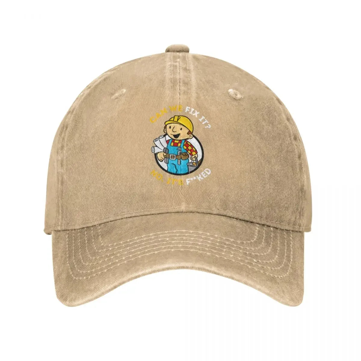 Bob The Builder Distressed Baseball Cap