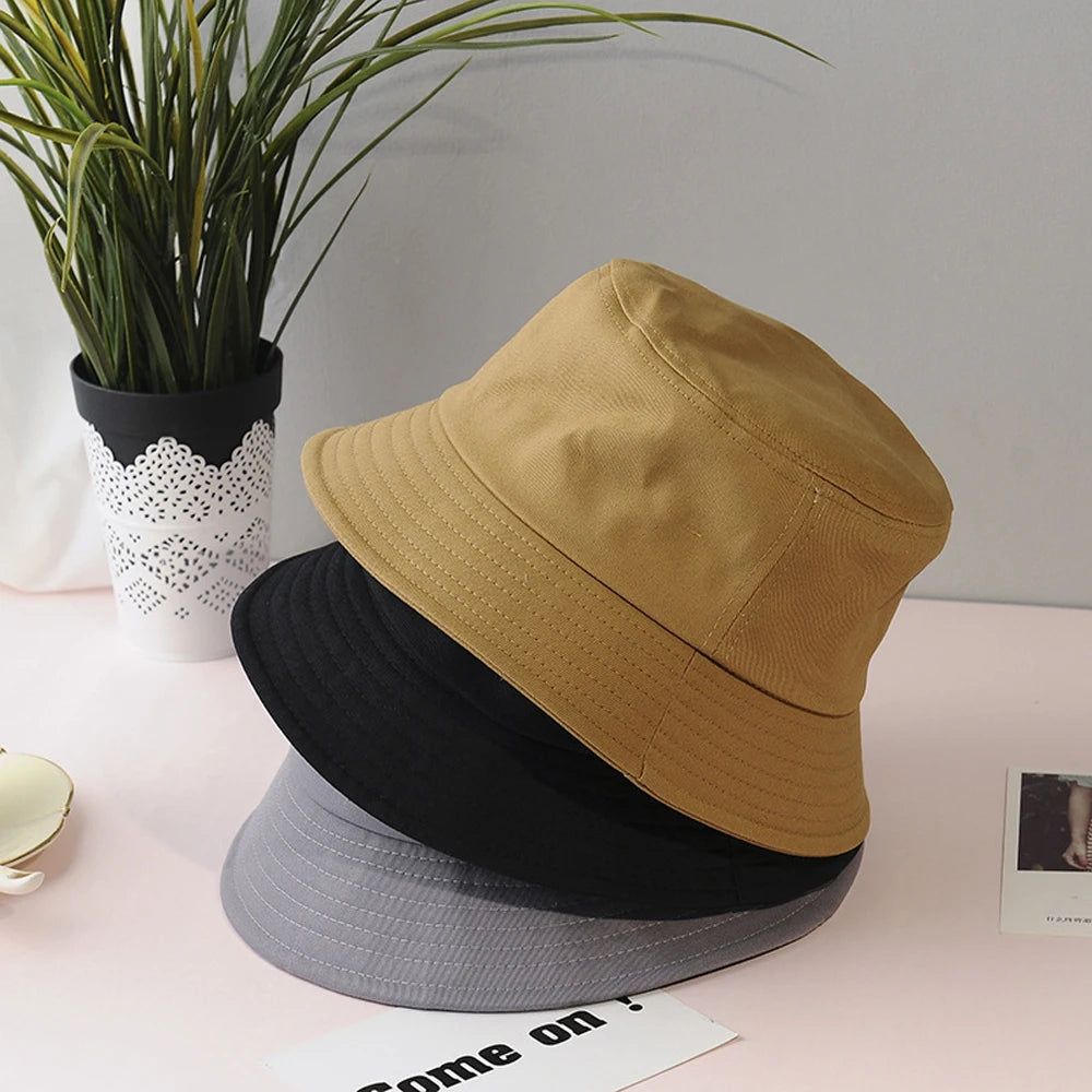 Unisex Cotton Summer Bucket Hat