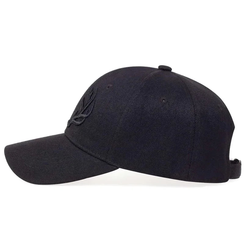 Unisex Antler Embroidery Baseball Caps