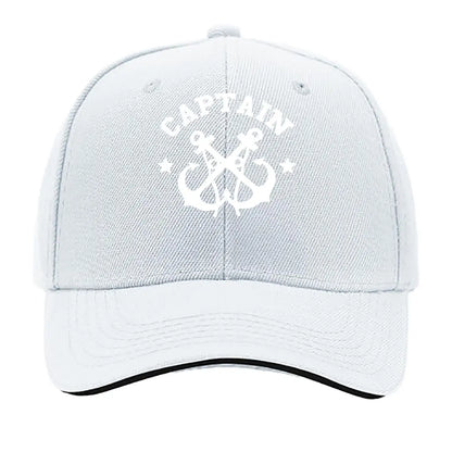 Vintage Nautical Printed Adjustable Unisex Sandwich Baseball Cap