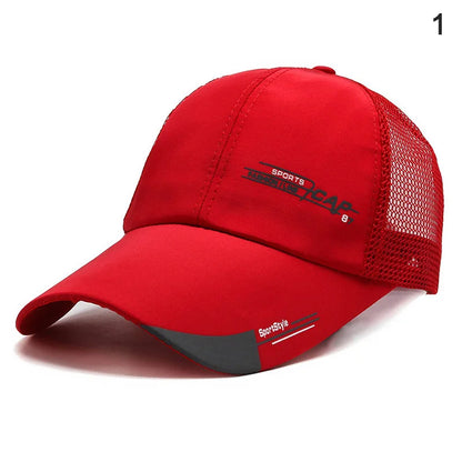 Unisex Mesh Ponytail Snapback Baseball Cap