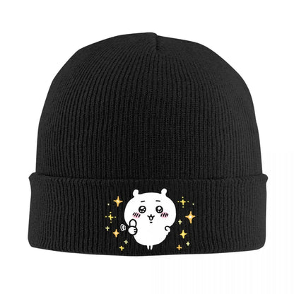 Kawaii Chiikawa Manga Winter Knit Bucket Hat