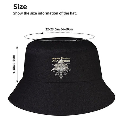 Mighty Toopiraten Occult Pyramid Graphic Bucket Hat