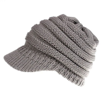 Thermal Ponytail Hollow Brim Baseball Cap
